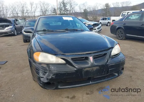 2002 Pontiac Grand Am Gt z USA, uszkodzony, nr VIN 1G2NW52E52M697367